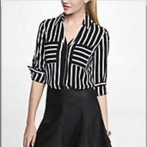 EUC Express striped portofino shirt
